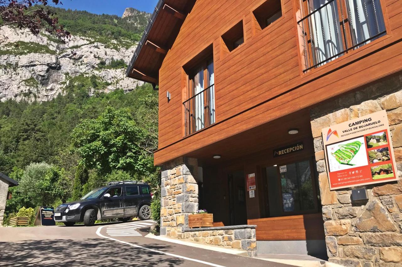 Camping Valle De Bujaruelo Torla Exterior foto